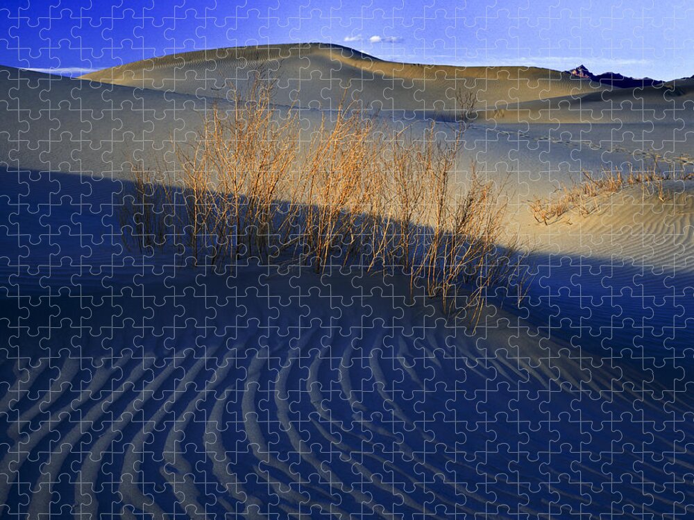 Desert Jigsaw Puzzle featuring the photograph Fading Light Death Valley by Joe Palermo