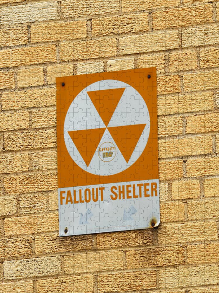 Fallout Shelter Jigsaw Puzzle featuring the photograph Fallout Shelter by Nikki Smith
