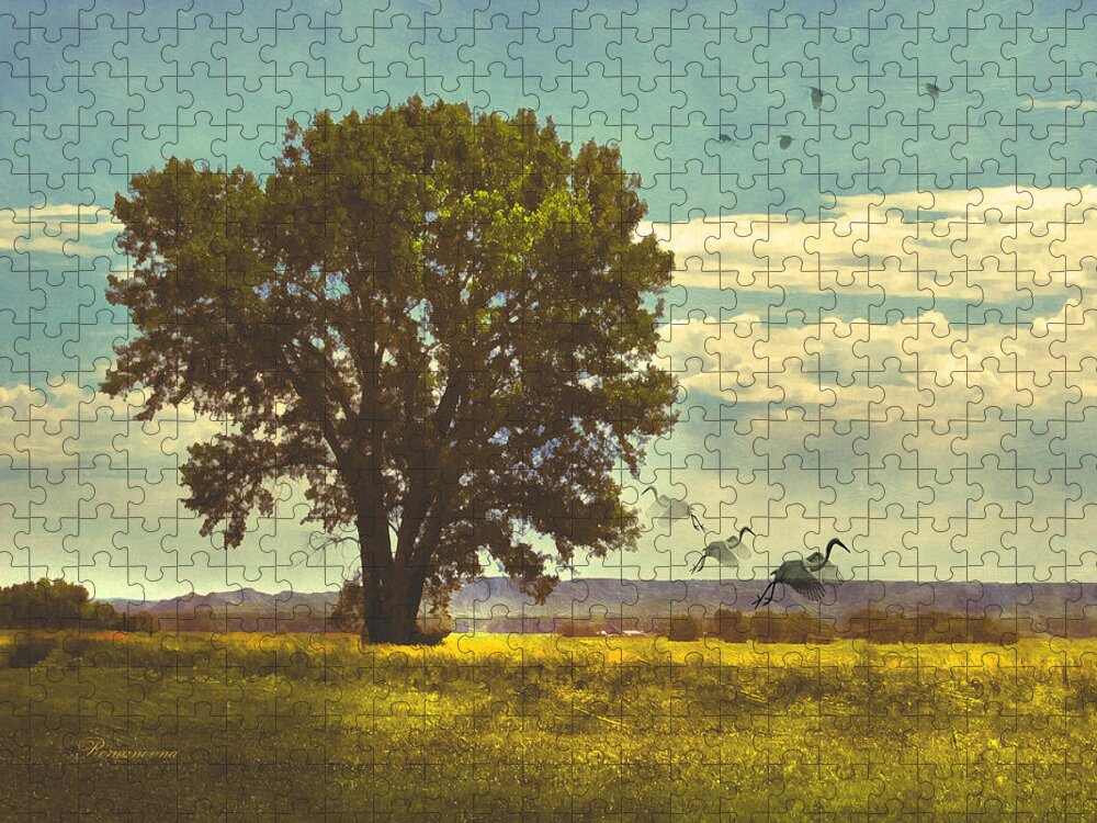 Summer Jigsaw Puzzle featuring the photograph Four Seasons Summer Heat by Georgiana Romanovna