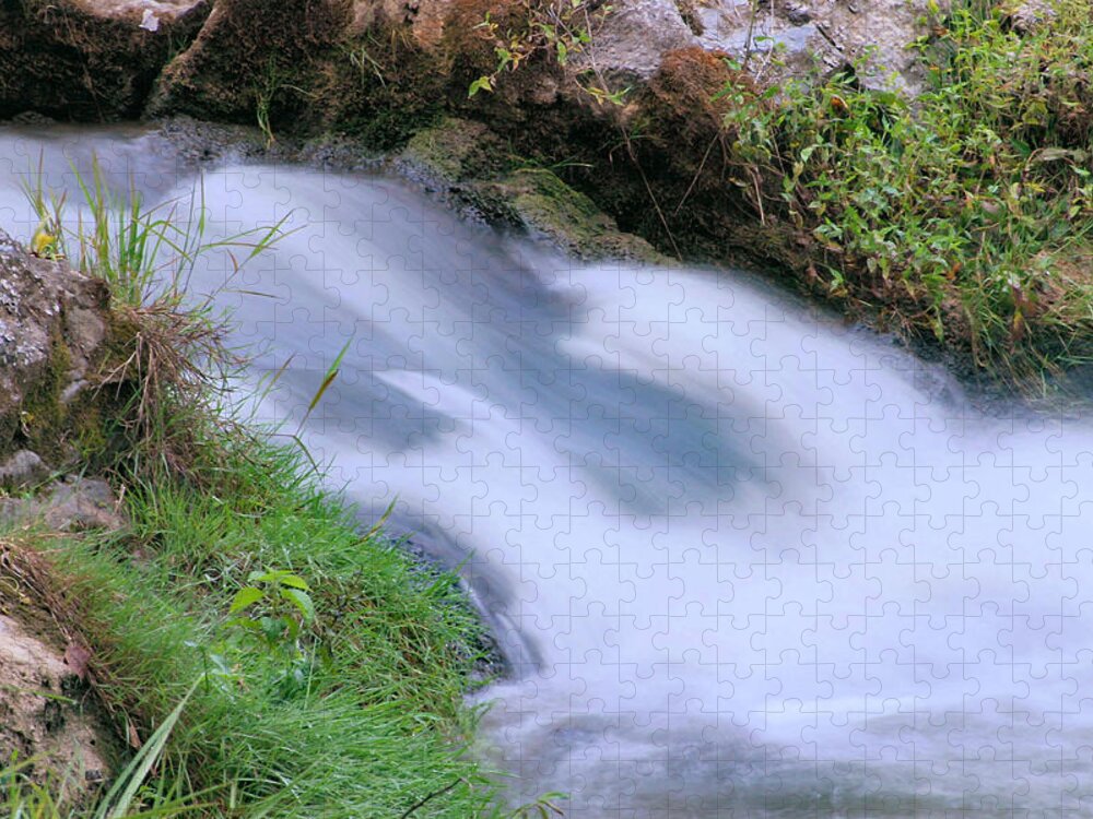 Freely Flowing Jigsaw Puzzle featuring the photograph Freely Flowing by Kristin Elmquist