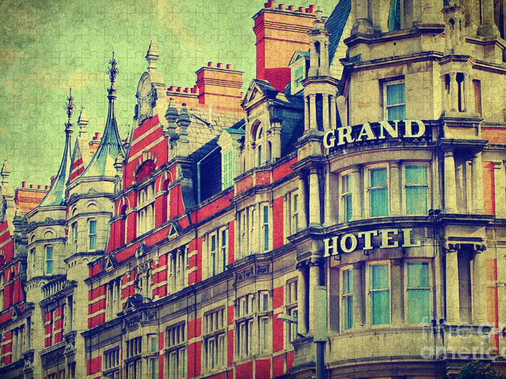 Yhun Suarez Jigsaw Puzzle featuring the photograph Grand Hotel by Yhun Suarez