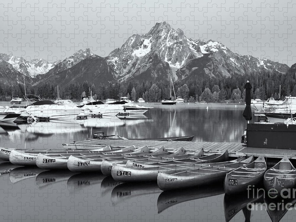 Clarence Holmes Jigsaw Puzzle featuring the photograph Grand Teton Dawn IV by Clarence Holmes