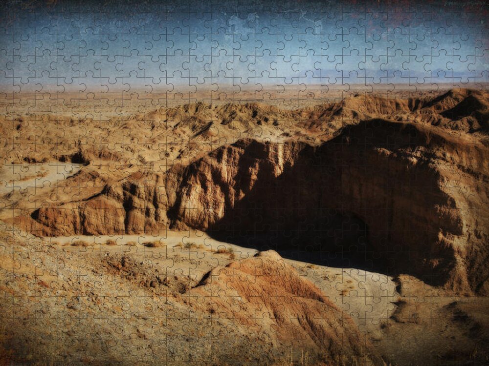 Landscape Jigsaw Puzzle featuring the photograph It's a Big Desert Out There by Laurie Search