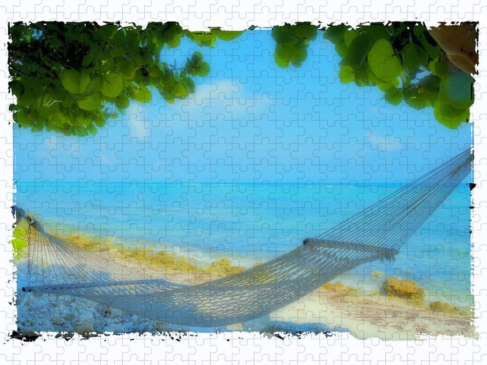 Beach Jigsaw Puzzle featuring the photograph Life is Good by Stephen Anderson