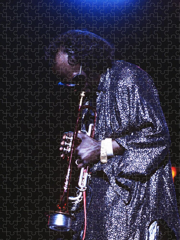 Print.photo Jigsaw Puzzle featuring the photograph Miles Davis on the stage by Dragan Kudjerski
