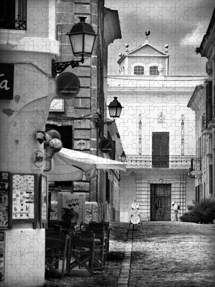 Ciutadella Jigsaw Puzzle featuring the photograph Old Town by Pedro Cardona Llambias