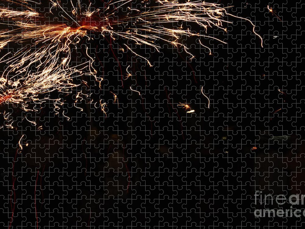 Fuego Jigsaw Puzzle featuring the photograph Painting by Agusti Pardo Rossello