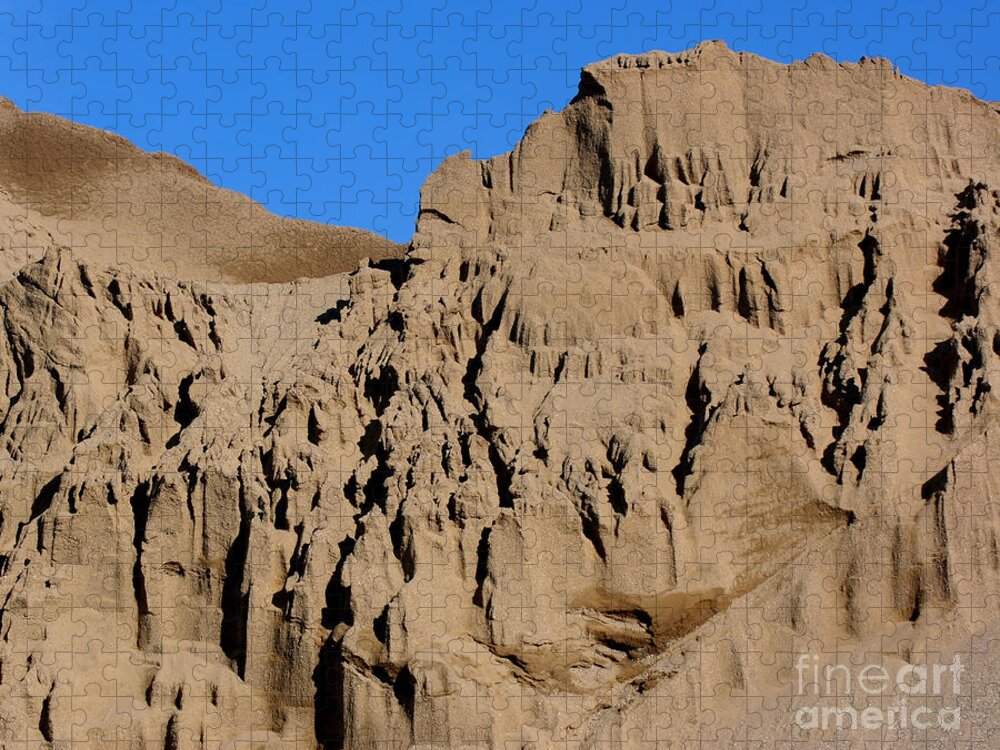 Photography Jigsaw Puzzle featuring the photograph Patterns In The Sand No. 1 by Smilin Eyes Treasures