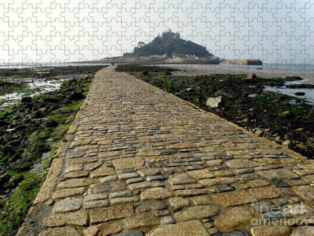 Landscape Jigsaw Puzzle featuring the photograph Saint Michael's Mount by Lainie Wrightson