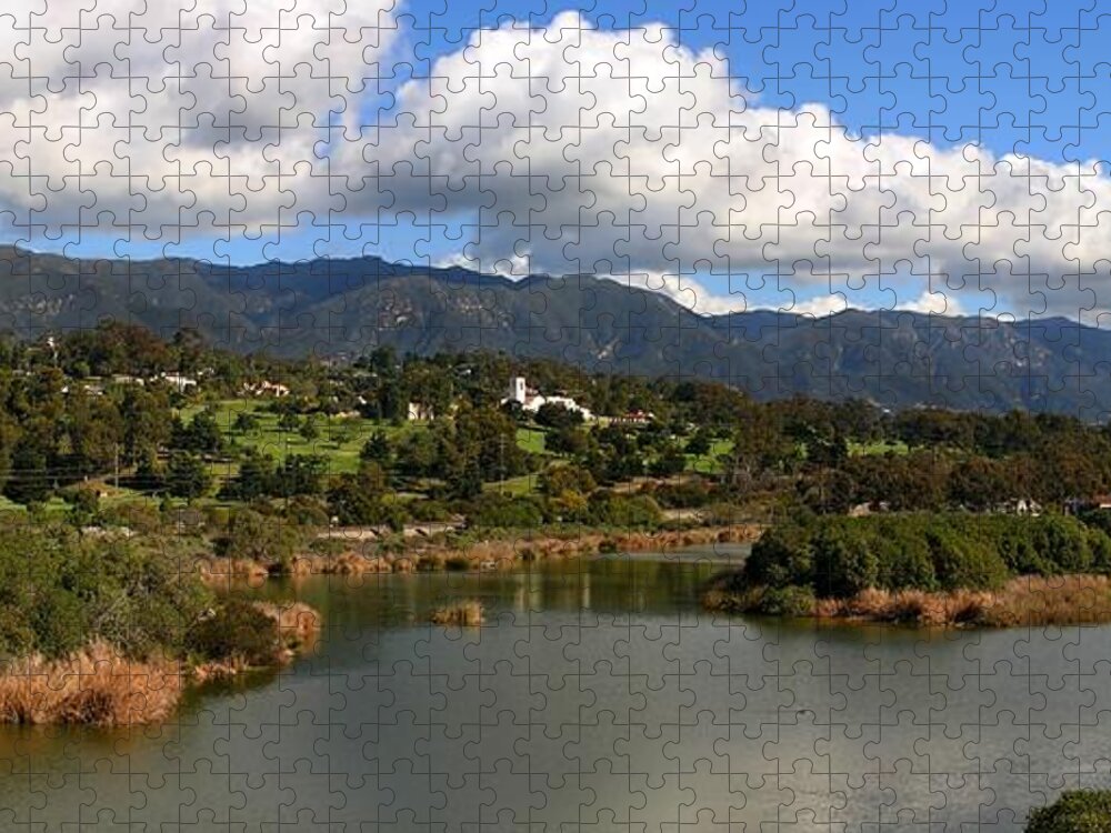 Montecito Jigsaw Puzzle featuring the photograph Santa Barbara by Henrik Lehnerer