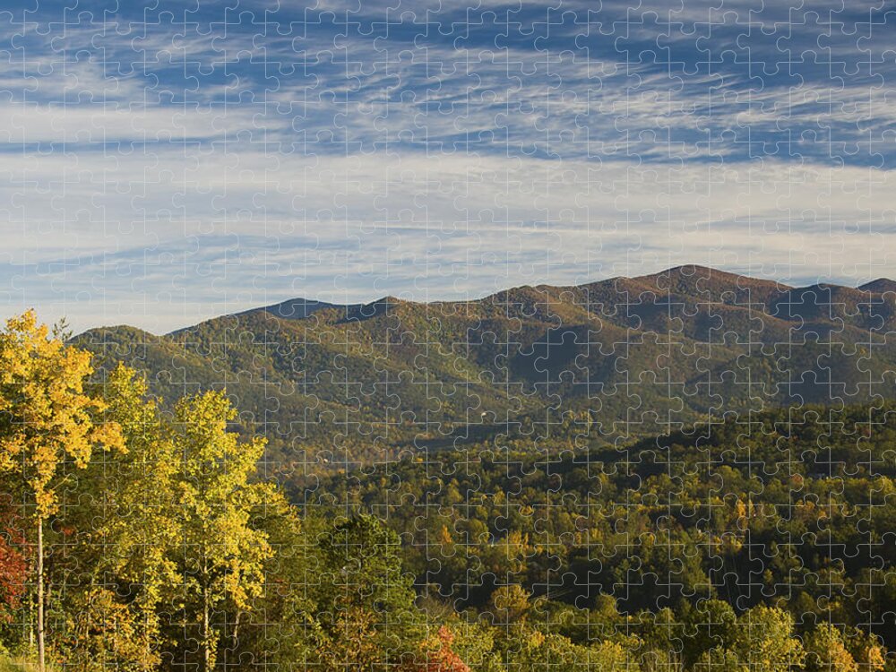 Asheville Jigsaw Puzzle featuring the photograph Seven Sisters by Joye Ardyn Durham