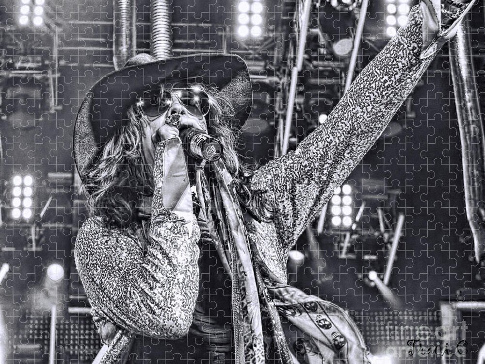 Joe Perry Jigsaw Puzzle featuring the photograph Steven T by Traci Cottingham