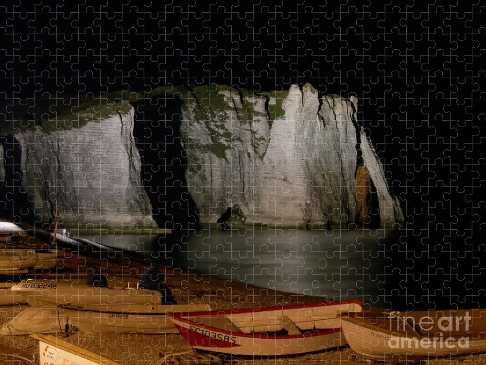 Haute-normandie Jigsaw Puzzle featuring the photograph The Needle of Etretat by Donato Iannuzzi