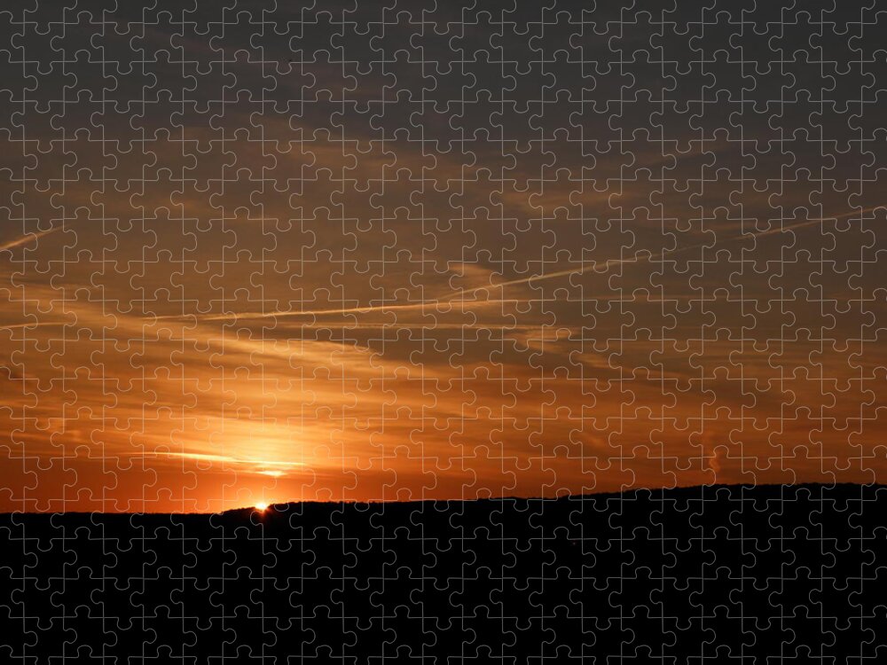 Sundown Jigsaw Puzzle featuring the photograph Twists And Turns At Sundown by Kim Galluzzo