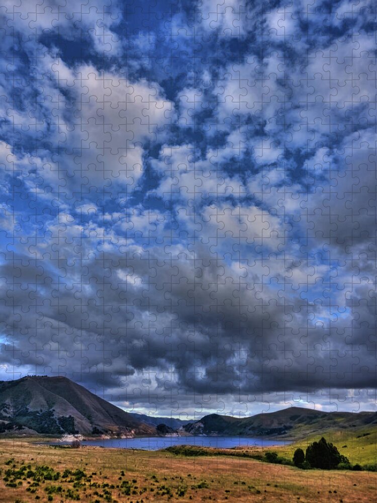 Twitchell Reservoir Jigsaw Puzzle featuring the photograph Twitchell Reservoir by Beth Sargent