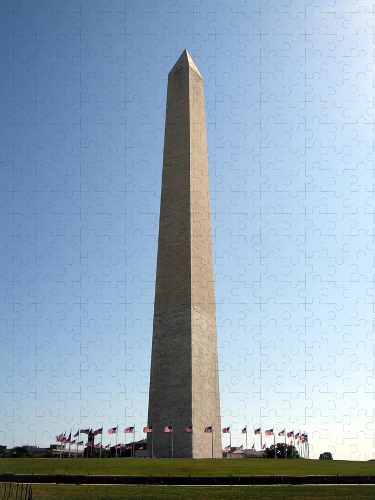 Washington D.c. Jigsaw Puzzle featuring the photograph Washington Monument by George Bostian