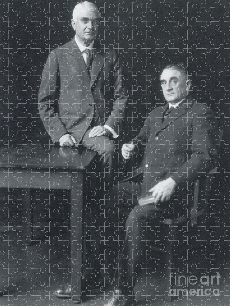 Mayo Jigsaw Puzzle featuring the photograph William And Charles Mayo, American by Science Source