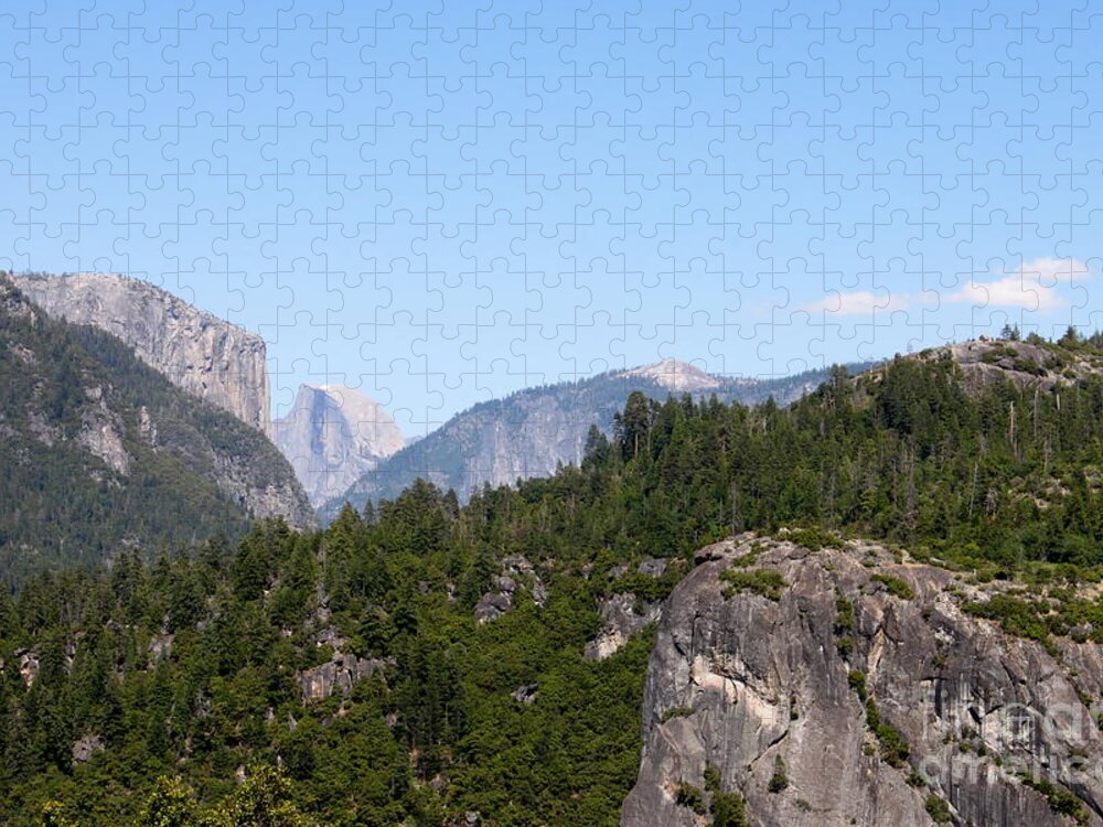 Valley Jigsaw Puzzle featuring the photograph Yosemite by Henrik Lehnerer