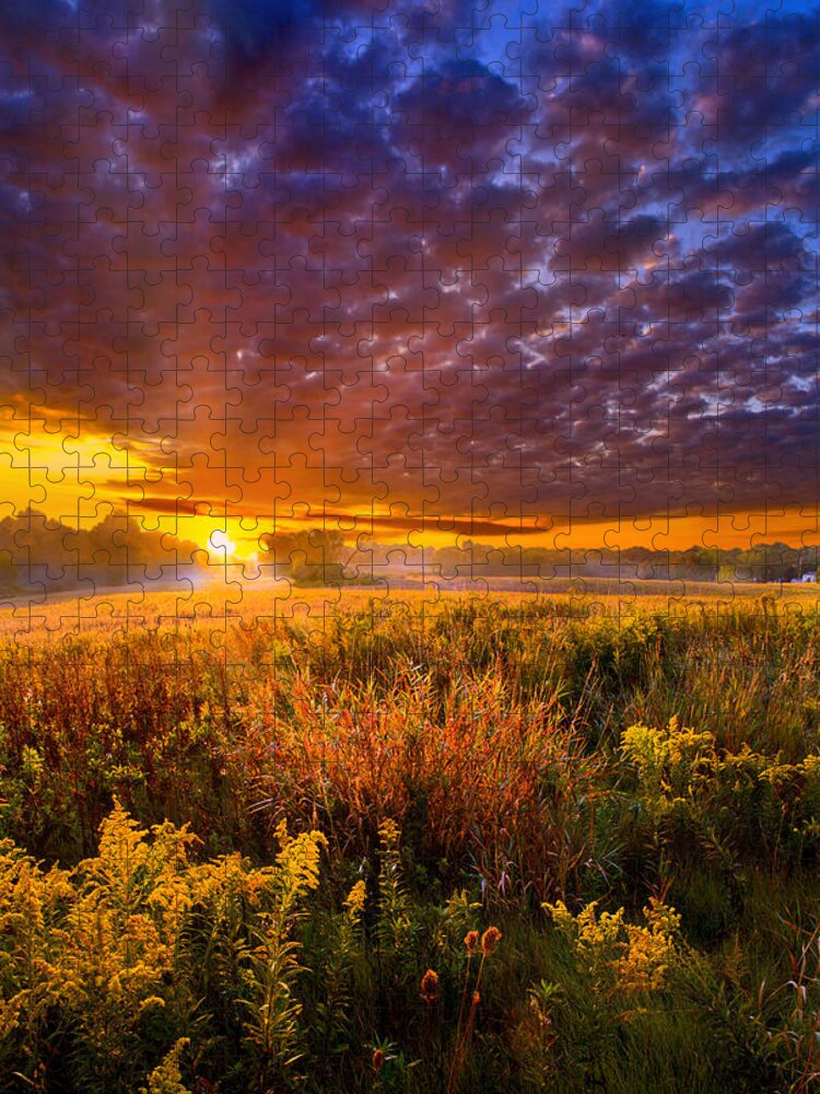 Life Jigsaw Puzzle featuring the photograph A Drifting Kiss #1 by Phil Koch