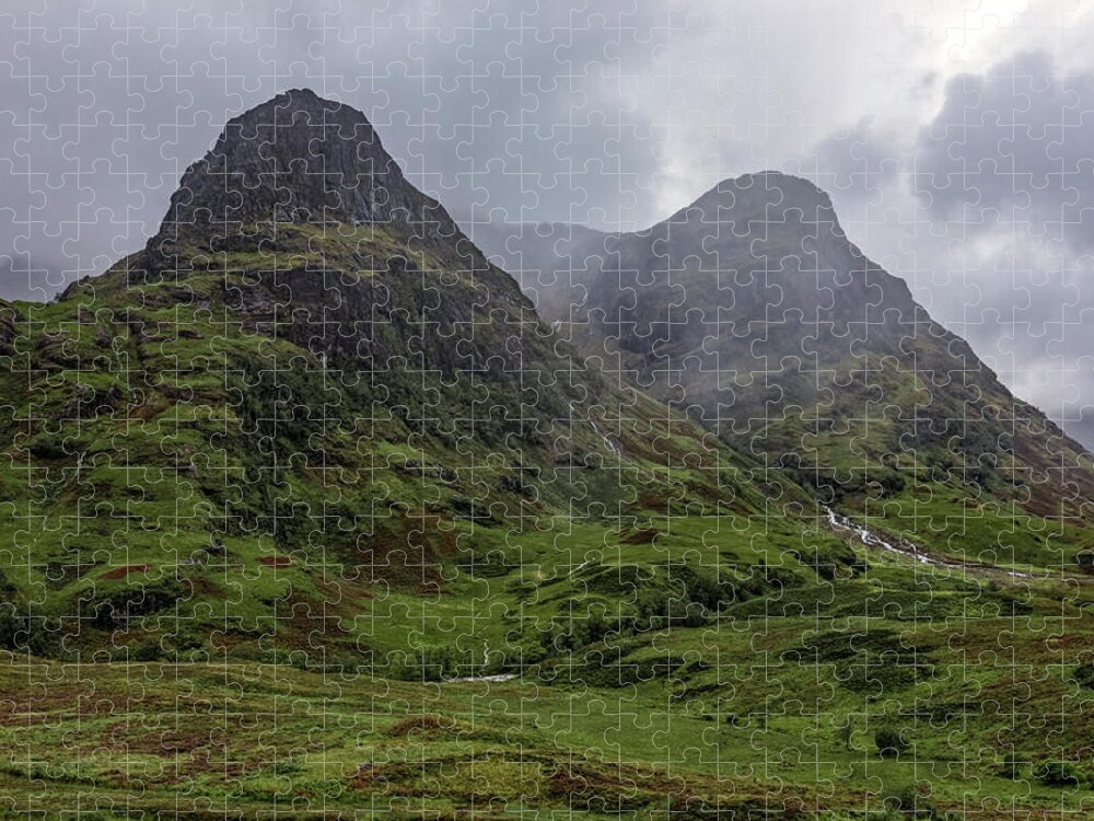 Three Sisters Jigsaw Puzzle featuring the photograph Glencoe - Scotland #1 by Joana Kruse
