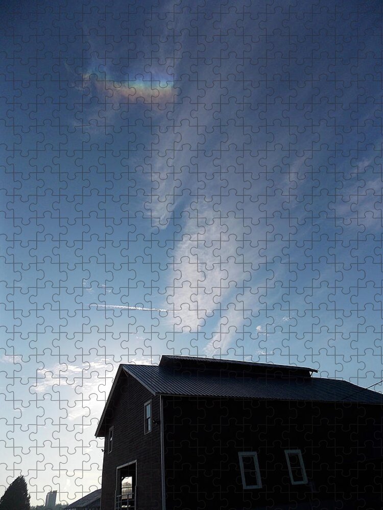 Rainbow Jigsaw Puzzle featuring the photograph God Answers Prayers #1 by Matthew Seufer