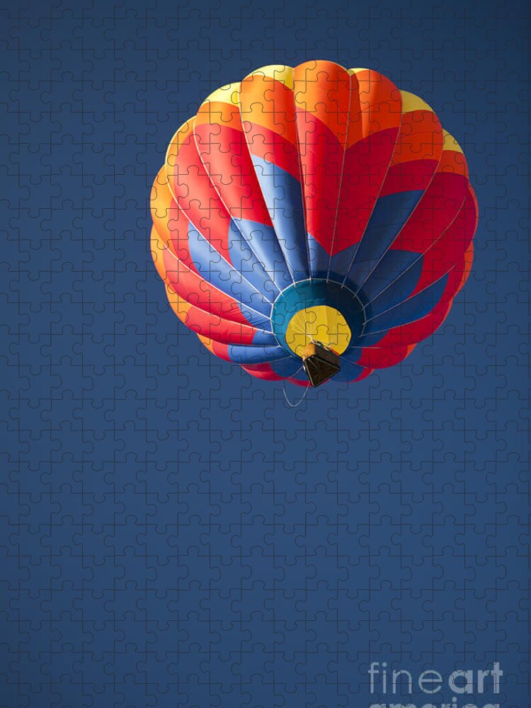 Adventure Jigsaw Puzzle featuring the photograph Hot Air Balloon #1 by Bryan Mullennix