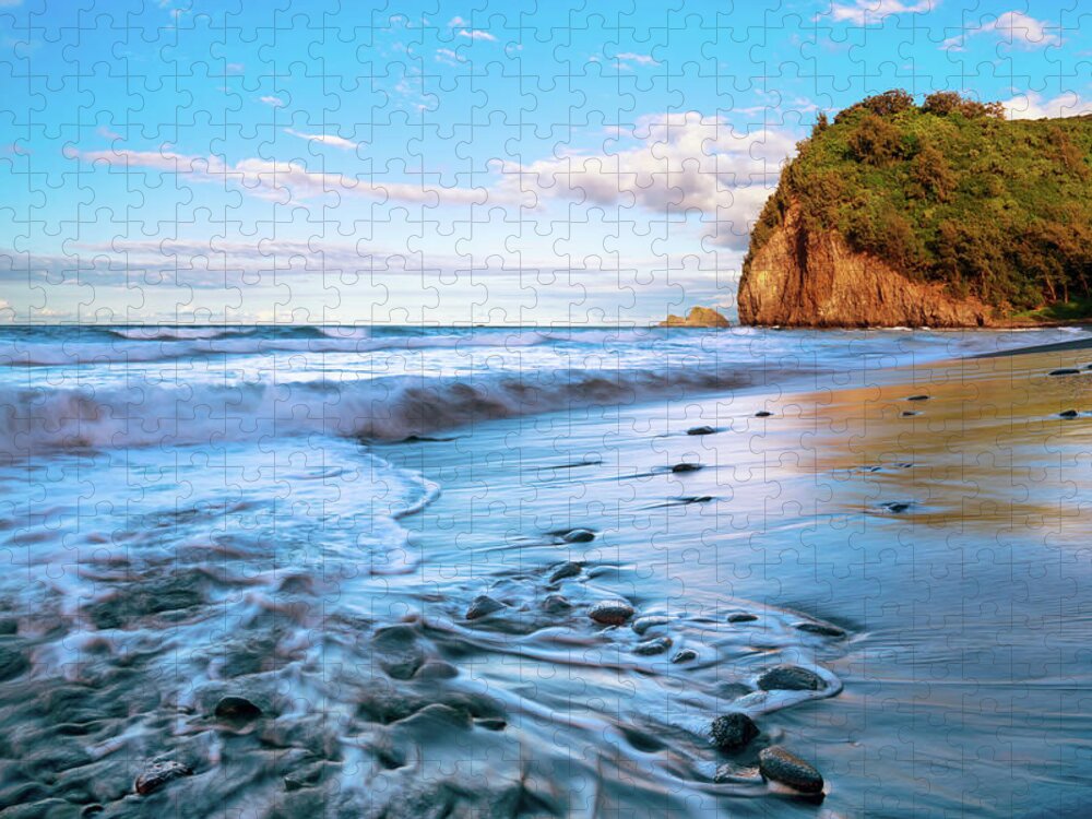 Pololu Valley Jigsaw Puzzle featuring the photograph Pololu Valley #1 by Christopher Johnson