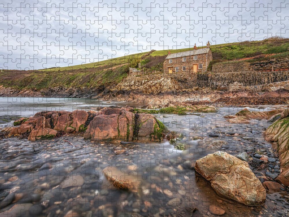 Port Quin Jigsaw Puzzle featuring the photograph Port Quin - England #1 by Joana Kruse
