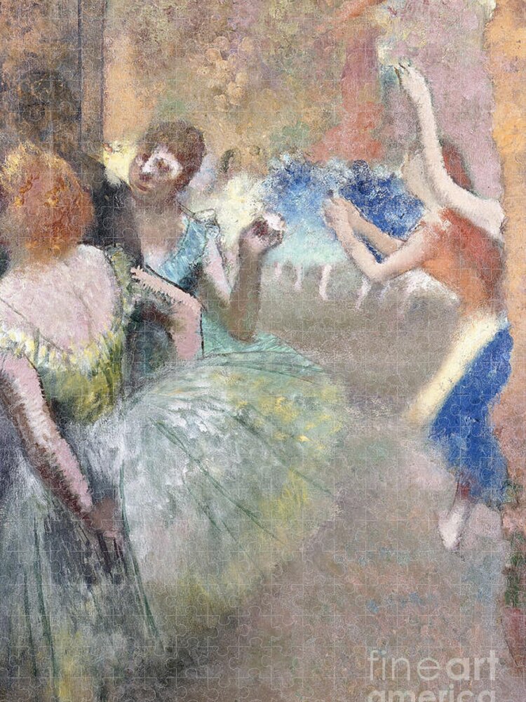 Puzzle Edgar Degas Danseuse Sur la Scéne Jumbo Galerie 210 pz. 
