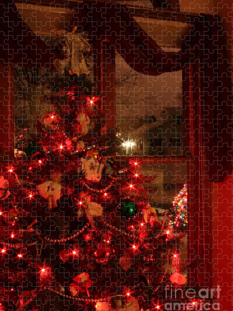Twas The Night Before Christmas Jigsaw Puzzle featuring the photograph Twas The Night Before Christmas #1 by Wayne Moran