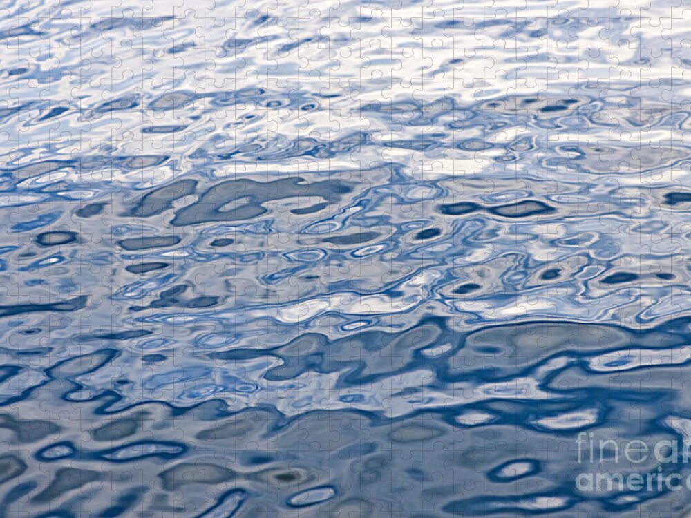 Water Jigsaw Puzzle featuring the photograph Water surface 2 by Elena Elisseeva