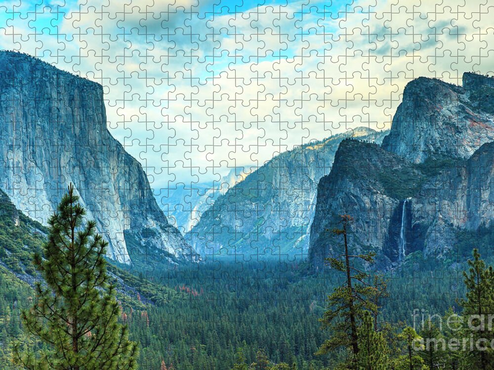Yosemite Jigsaw Puzzle featuring the photograph Yosemite Valley #1 by Ben Graham