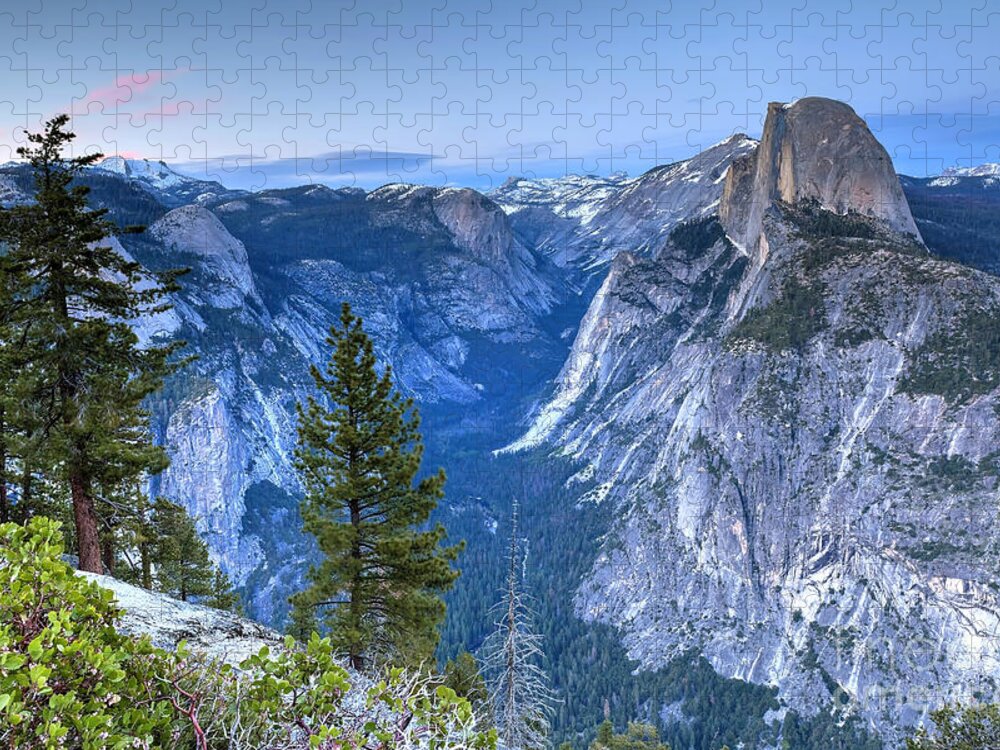 Glacier Jigsaw Puzzle featuring the photograph 1185 Glacier Point by Steve Sturgill