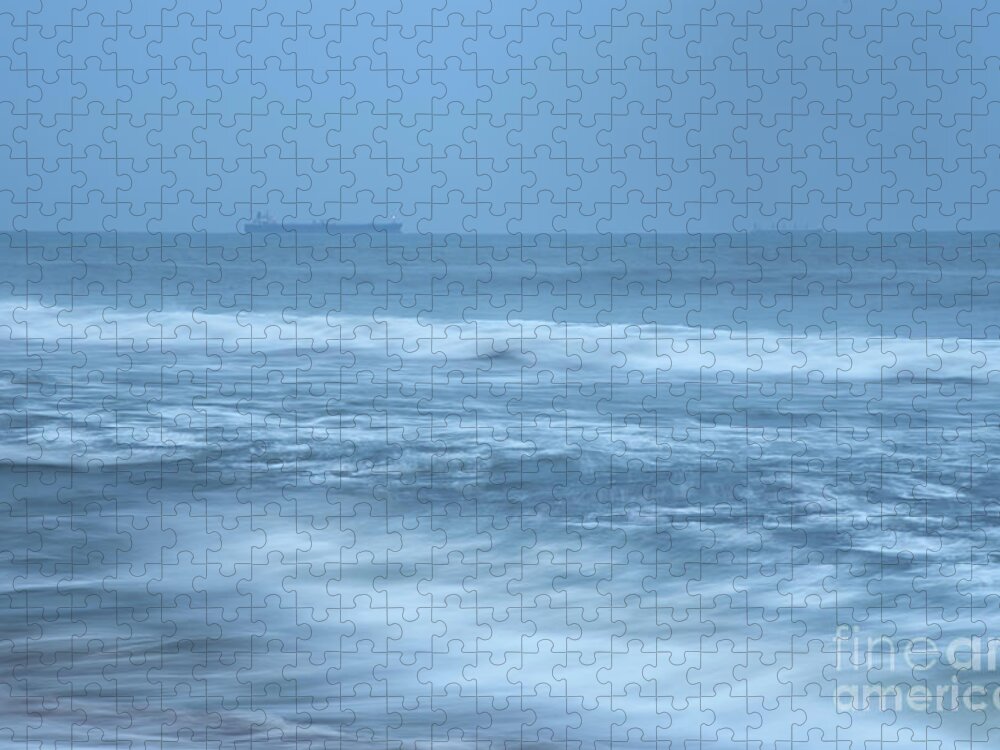 Waves Jigsaw Puzzle featuring the photograph Rhythm of Ocean waves #12 by Kiran Joshi