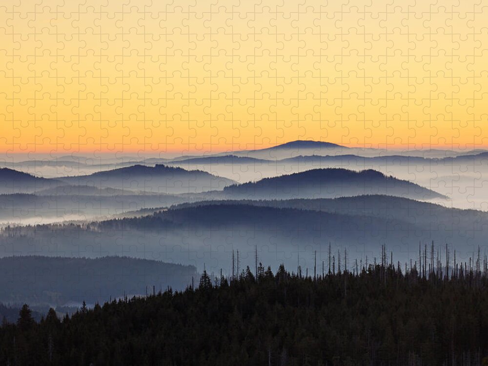 Mount Lusen Jigsaw Puzzle featuring the photograph 151207p109 by Arterra Picture Library