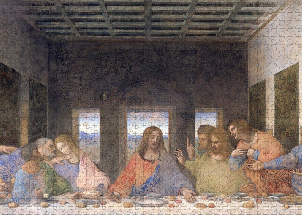 [Puzzle Life] Leonardo Da Vinci Last Supper 1000 Piece Jigsaw Puzzle