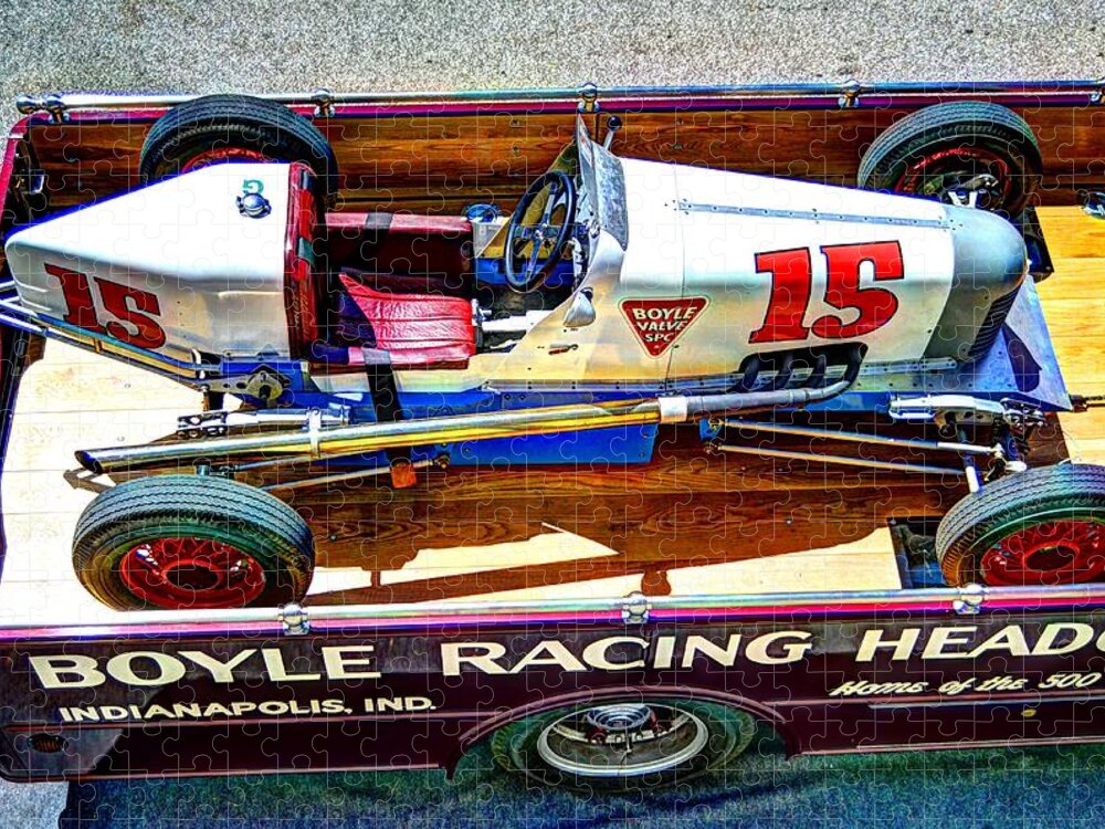 Josh Williams Photography Jigsaw Puzzle featuring the photograph 1927 Miller 91 Rear Drive Racing Car by Josh Williams