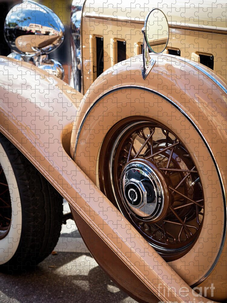 Classic Jigsaw Puzzle featuring the photograph 1932 Cadillac II by Brian Jannsen