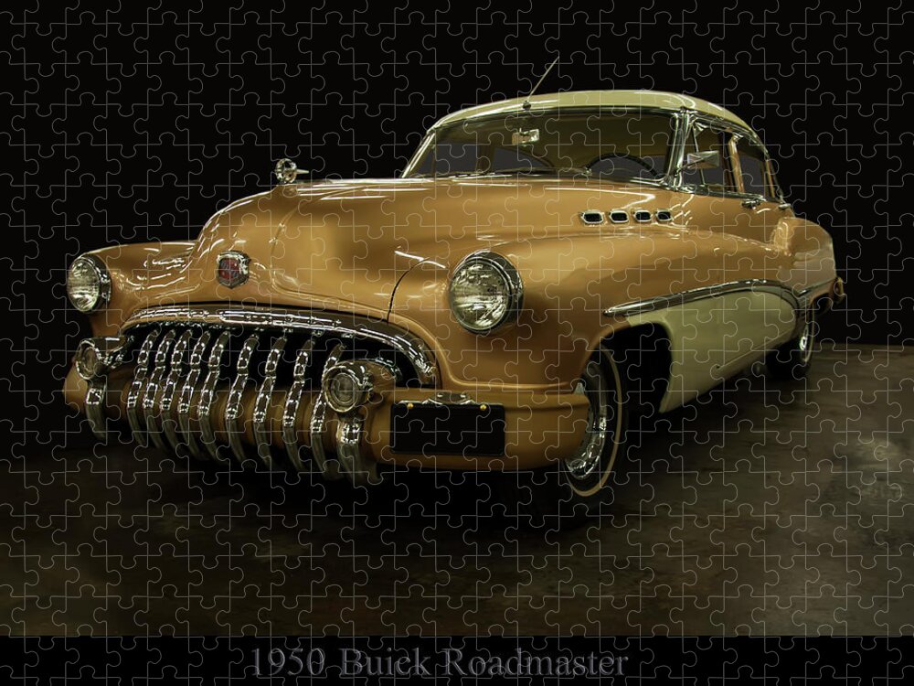1950 Buick Roadmaster Jigsaw Puzzle featuring the photograph 1950 Buick Roadmaster by Flees Photos