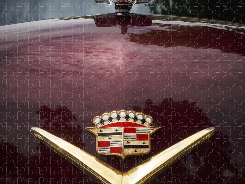 Cadillac Jigsaw Puzzle featuring the photograph 1952 Cadillac by Dennis Hedberg