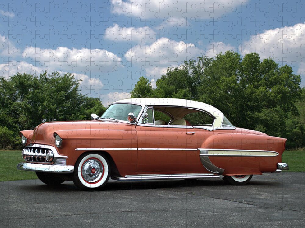 1953 Jigsaw Puzzle featuring the photograph 1953 Chevrolet by Tim McCullough