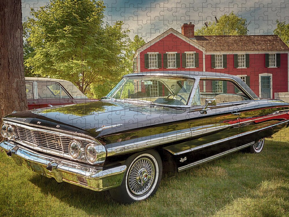 Ford Jigsaw Puzzle featuring the photograph 1964 Ford Galaxie 500 XL by Susan Rissi Tregoning