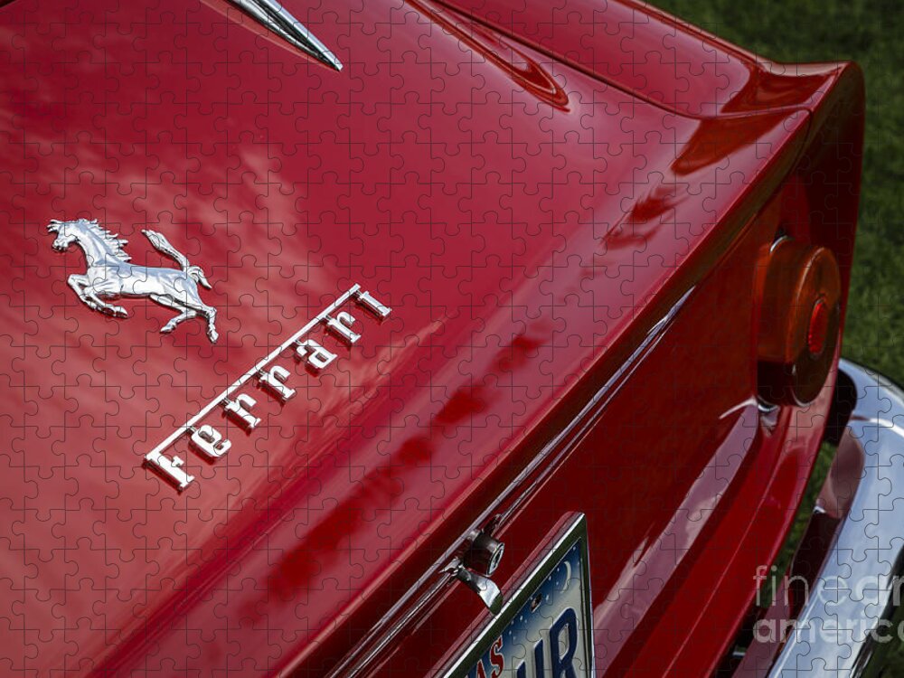 1967 Jigsaw Puzzle featuring the photograph 1967 Ferrari 275 GTB by Dennis Hedberg