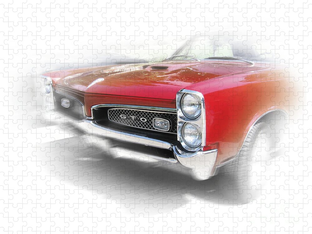 1967 Jigsaw Puzzle featuring the photograph 1967 Pontiac GTO by Ron Long