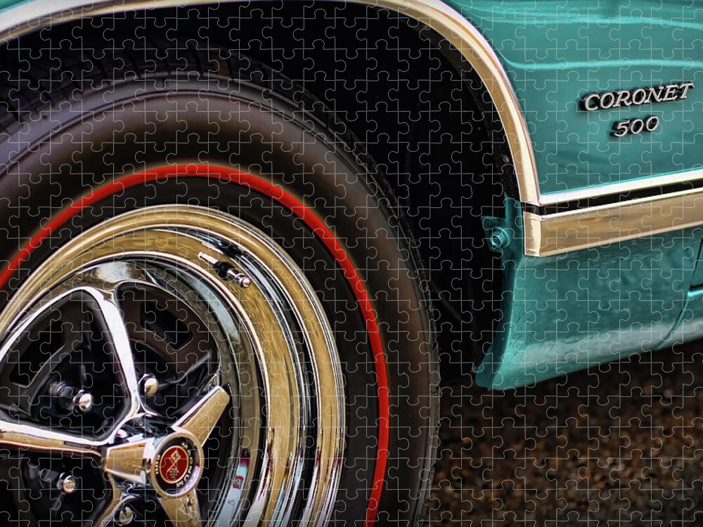 1966 Jigsaw Puzzle featuring the photograph 1969 Dodge Coronet 500 by Gordon Dean II