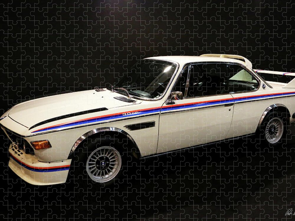 Bmw Jigsaw Puzzle featuring the photograph 1973 Bmw 3.0 Csl by Peter Kraaibeek