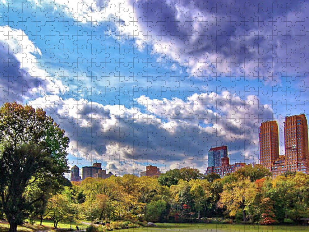 Central Park Jigsaw Puzzle featuring the photograph Central Park #3 by Doolittle Photography and Art