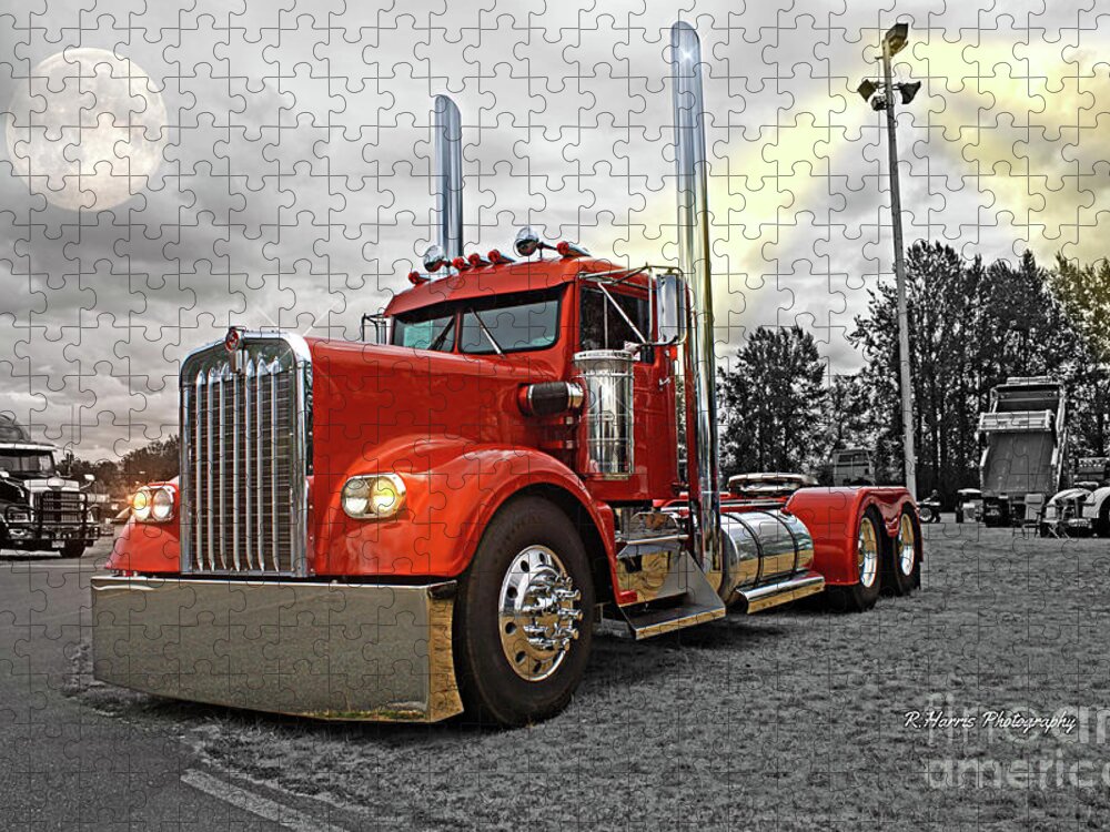 Big Rigs Jigsaw Puzzle featuring the photograph Classic Kenworth #2 by Randy Harris