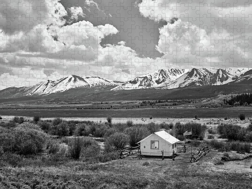 Park Range Ranch Jigsaw Puzzle featuring the photograph Colorado Mountain Vista #2 by Mountain Dreams
