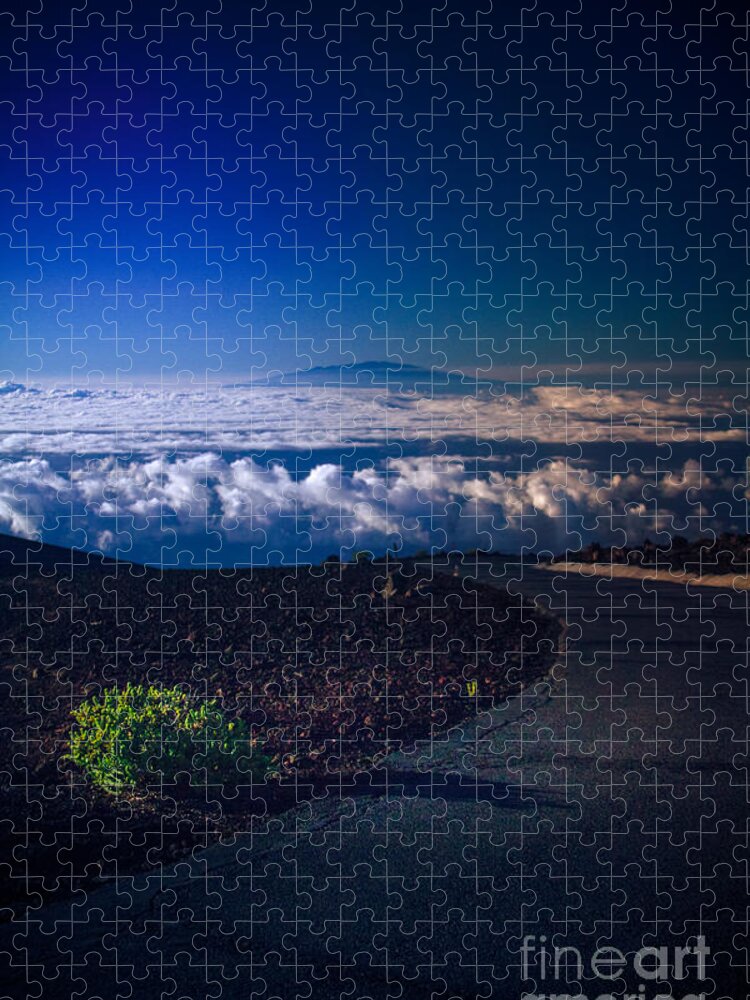Haleakala Jigsaw Puzzle featuring the photograph Haleakala Maui Hawaii #2 by Sharon Mau